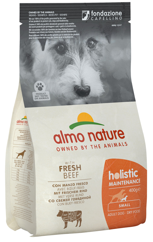 Image of Holistic Fresh Small Manzo e Riso - 400GR033