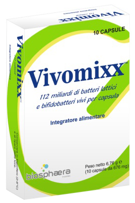 

Biosphaera Vivomixx 112 Miliardi Integratore Alimentare 10 Capsule