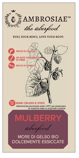 Image of Uberfood Mulberry Bio 130g