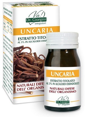 Image of Uncaria Estratto Titolato Integratore Alimentare Senza Glutine 60 Pastiglie