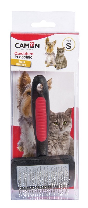 

CAMON Cardatore A Denti Curvi Per Cani E Gatti Misura Small 1 Pezzo