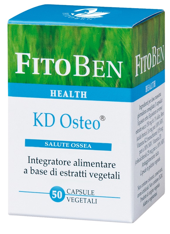 Image of Fitoben Kd Osteo Integratore Alimentare A Base di Estratti Vegetali 50 Capsule