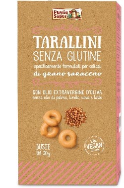 

Puglia Sapori Tarallini Grano Saraceno Senza Glutine 6x30g