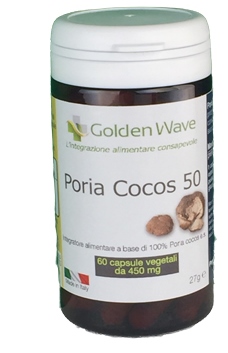 Image of Golden Wave Poria Cocos 50 Integratore Alimentare 60 Capsule