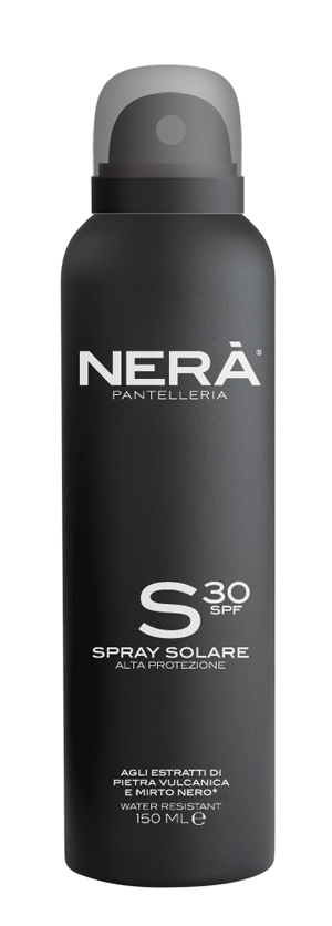 Image of Nerà Pantelleria Solare Spray Alta Protezione Spf 30 Agli Estratti Di Pietra Vulcanica E Mirto Nero 150ml