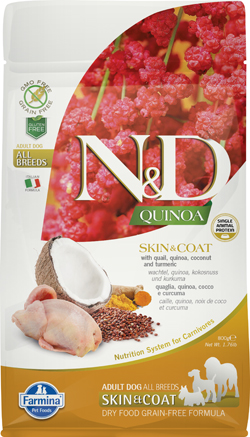 Image of N&D Q CAN SK&CO QUAIL AD 800G033