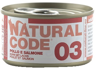 Image of 03 Pollo e Salmone - 85GR