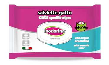 Image of Salvietta Funzionale Specifica per Gatti No Profumo - Salviette033