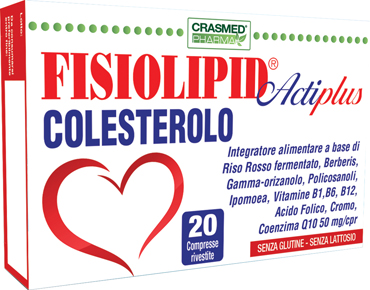 

Fisiolipid Actiplus Colesterolo Integratore Alimentare 20 Compresse