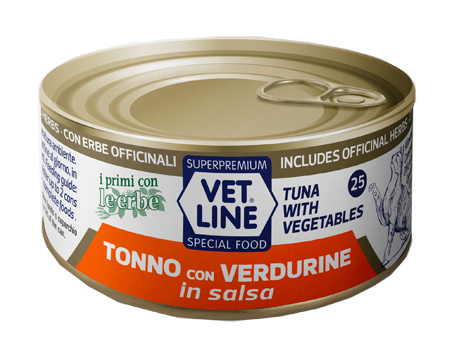 Image of VET LINE GATTO TONNO/VER SALSA033