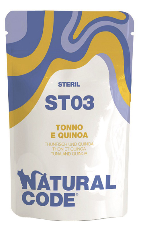Image of ST03 Tonno e Quinoa Gatti Sterilizzati - 70GR