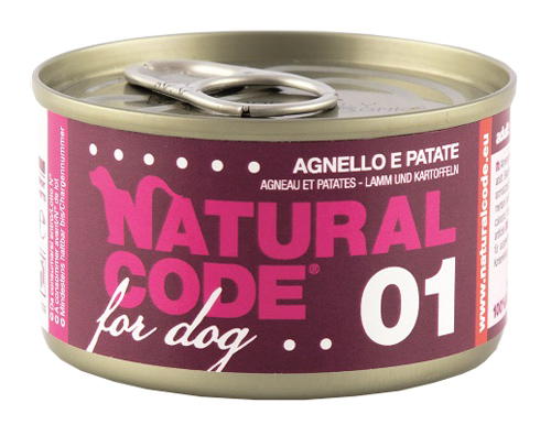 Image of Adult Dog 01 Agnello e Patate - 90GR