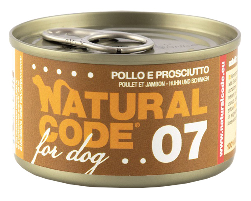 Image of Adult Dog 07 Pollo e Prosciutto - 90GR