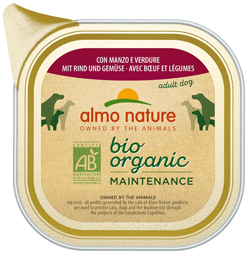 Image of Bio Organic Maintenance con Manzo e Verdure - 100GR