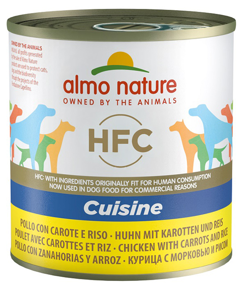 Image of HFC Natural Pollo con Carote e Riso - 280GR033