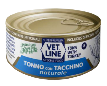 Image of VET LINE GATTO TONNO+TACCH 70G