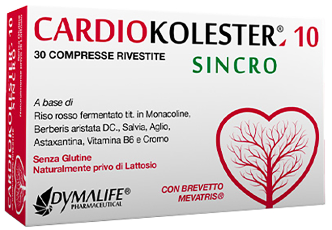 Image of CARDIOKOLESTER(R) 10 SINCRO Dymalife(R) 30 Compresse033