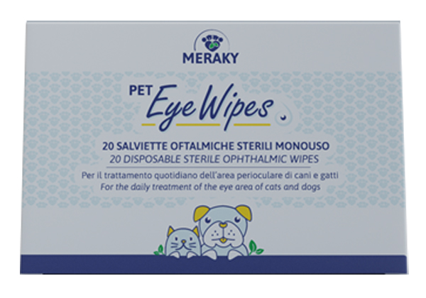 Image of Pet Eye Wipes - 20 salviette