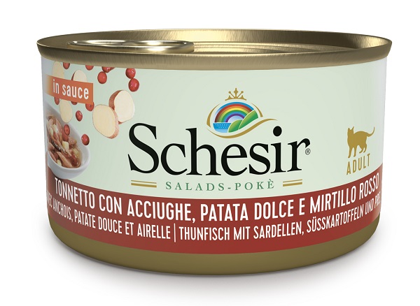 Salad Pokè Tonnetto con Acciughe, Patata Dolce e Mirtillo Rosso - 85GR