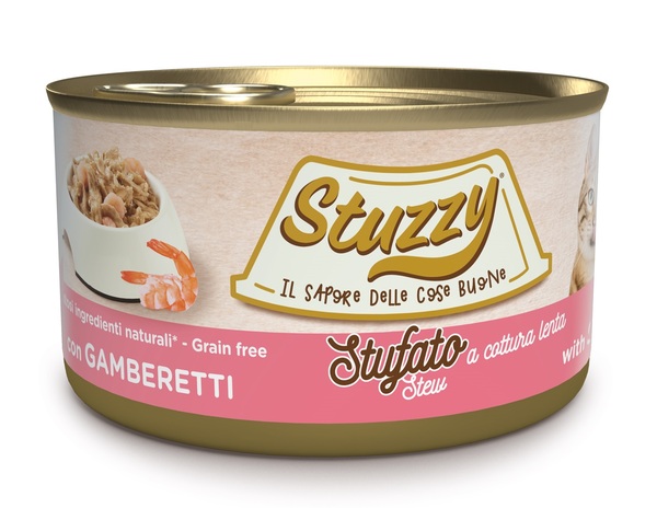 Image of STUZZY STEW CAT GAMBERETTI 85G033