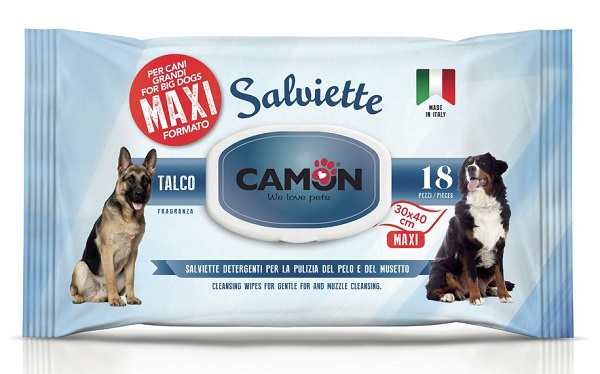 Image of Salviette Maxi al Talco per Cani Grandi - Salviette