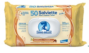 Image of Salviette Detergenti alla Vaniglia e Cannella - Salviette033