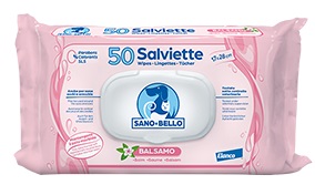 Image of Salviette Detergenti al Balsamo - Salviette