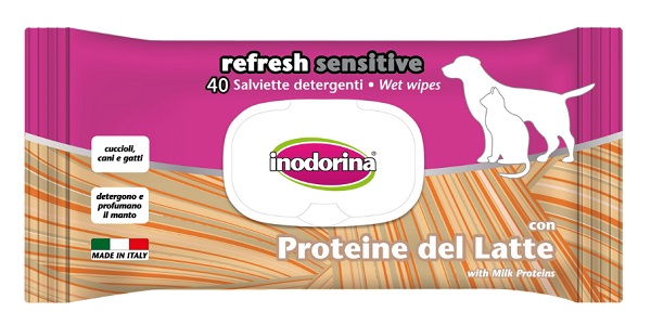 Image of Salviette Refresh Sensitive alle Proteine del Latte - Salviette
