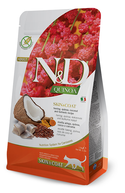 Image of Natural & Delicious Quinoa Skin & Coat Aringa Grain Free - 5KG033