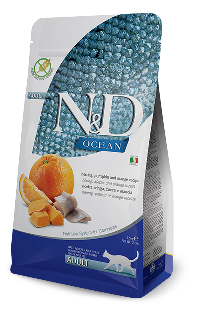 Image of Natural & Delicious Ocean con Aringa, Zucca e Arancia - 1,50KG033