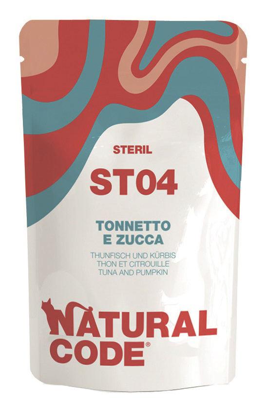 Image of ST04 Tonnetto e Zucca Gatti Sterilizzati - 70GR