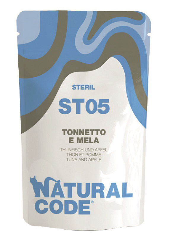 Image of ST05 Tonnetto e Mela Gatti Sterilizzati - 70GR