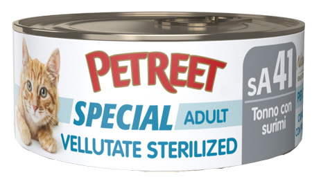 Image of Natura Vellutate Sterilized Tonno con Surimi Gusto Granchio - 70GR033