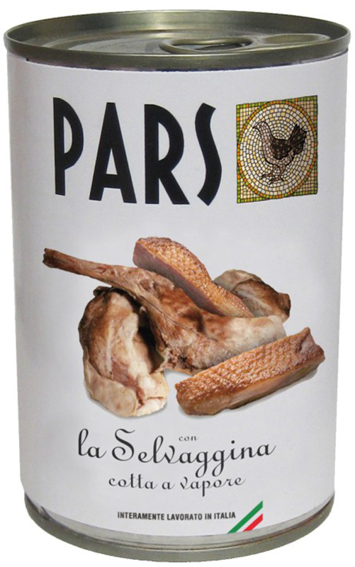 Image of Pars La Selvaggina Cotta a Vapore - 400GR033