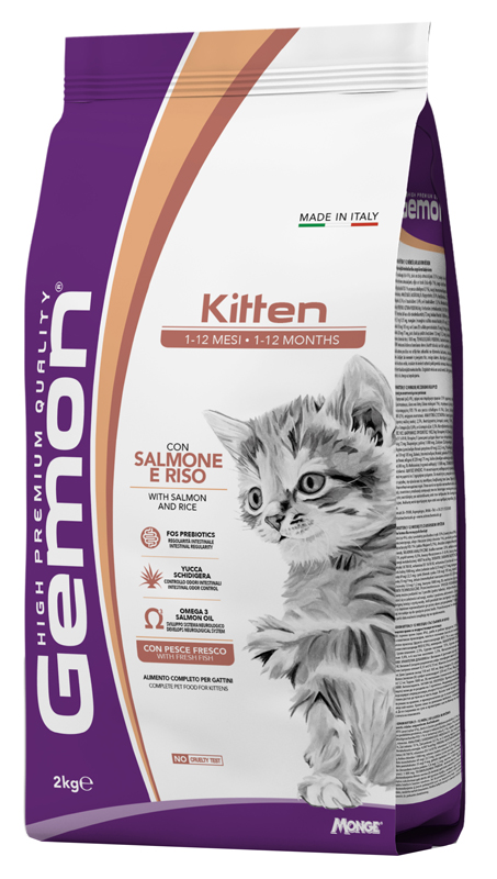 Image of Cat Kitten con Salmone e Riso - 2KG