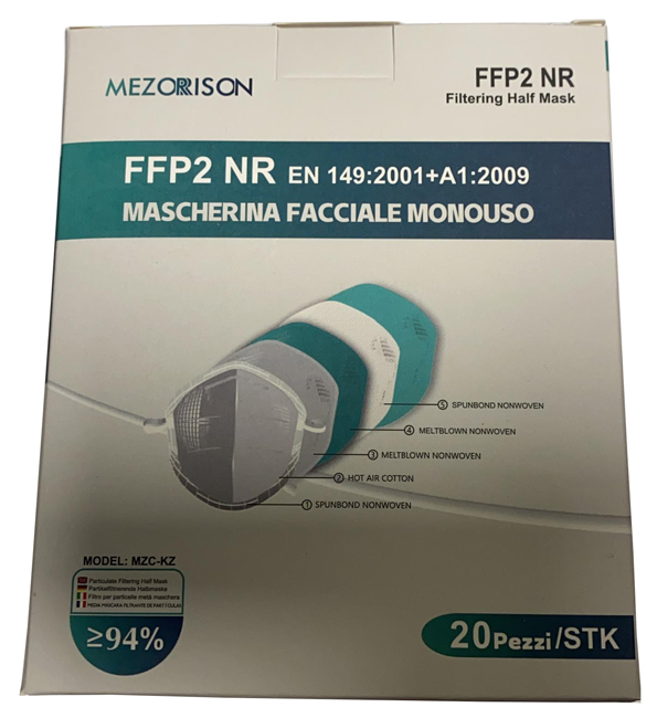 Image of MEZORRISON FFP2 NR MASCHERINA033