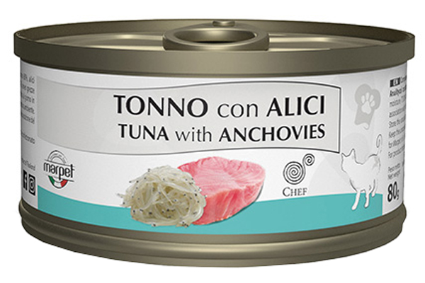 Image of Aequilibriavet Chef Tonno con Bianchetti - 80GR