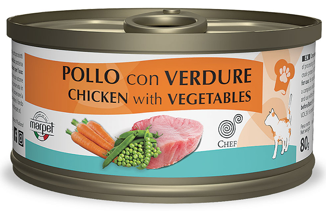 Image of Aequilibriavet Chef Pollo con Verdure - 80GR