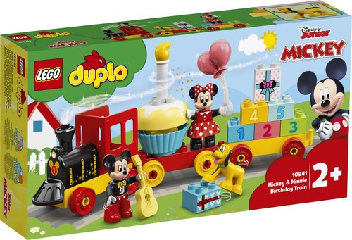 Image of Duplo Treno Compleanno Minnie E Topolino Lego 1 Gioco Completo