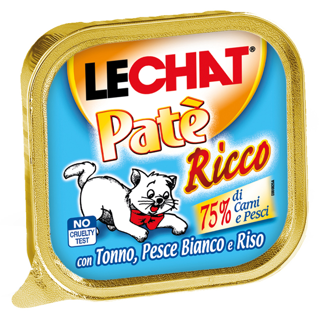 Image of Pate&#39; Ricco con Tonno Pesce Bianco e Riso - 100GR