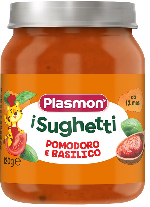 Pomodoro e Basilico i Sughetti Plasmon 120g