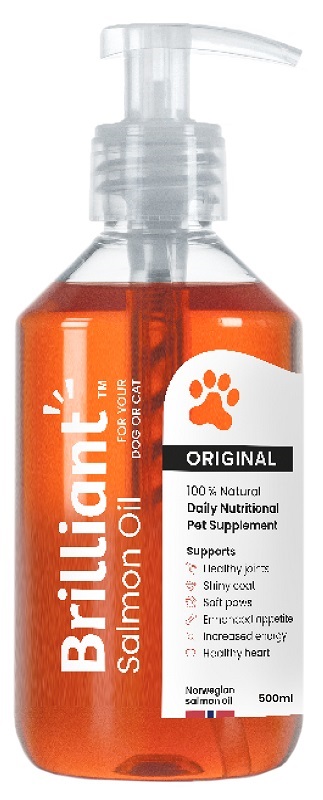 Image of BRILLIANT SALMON OIL C/G 500ML033