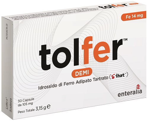 Image of tolfer Fe 14mg DEMI 30 Capsule033