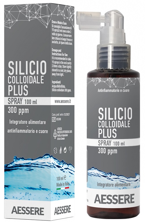 Silicio Colloidale Plus 300Ppm Spray 100Ml