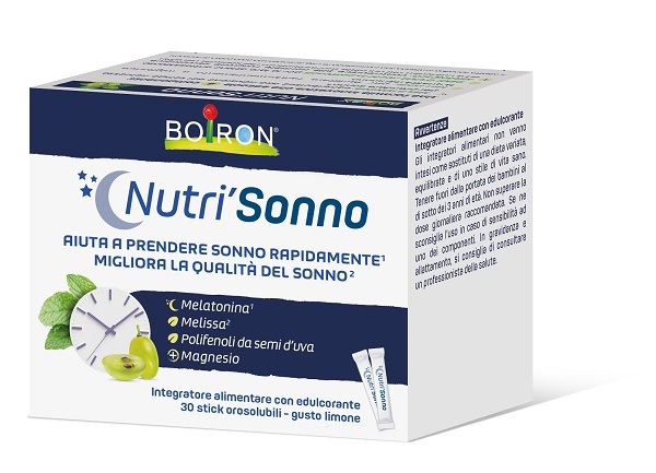 Nutri'sonno 30 Stick Orosolubili Gusto Limone