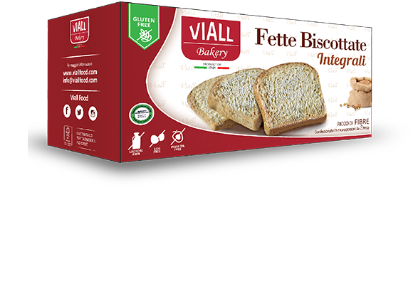Image of Viall Fiber Fette Biscottate Integrali Senza Glutine 200g 972736603