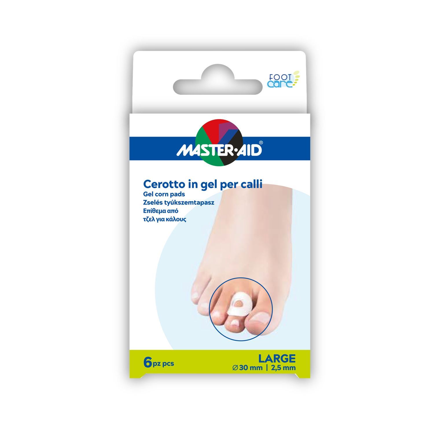 

Foot Care Master-Aid 6 Pezzi