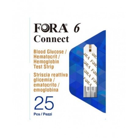 

Fora 6 Connect 25 Strisce Raattive Glicemia