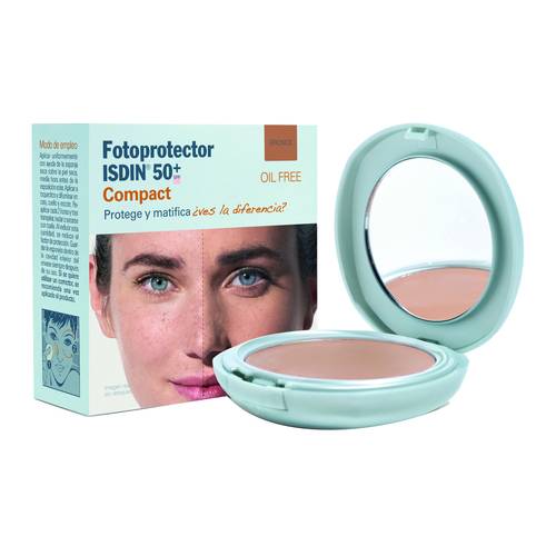 

Isdin Fotoprotector Compact Bronce Oil Free Spf50 10g