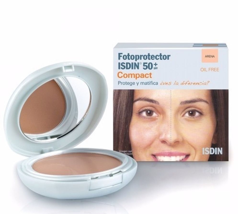 

Isdin Fotoprotector Compact Arena Oil Free Spf50 10g